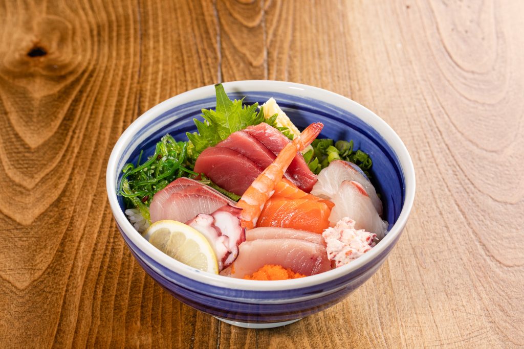 Chef’s choice selection of today’s fresh fish over sushi rice