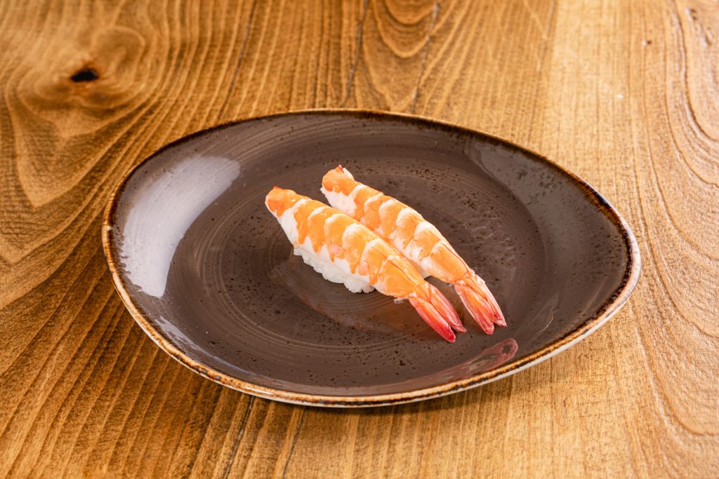 Two Shrimp nigiri