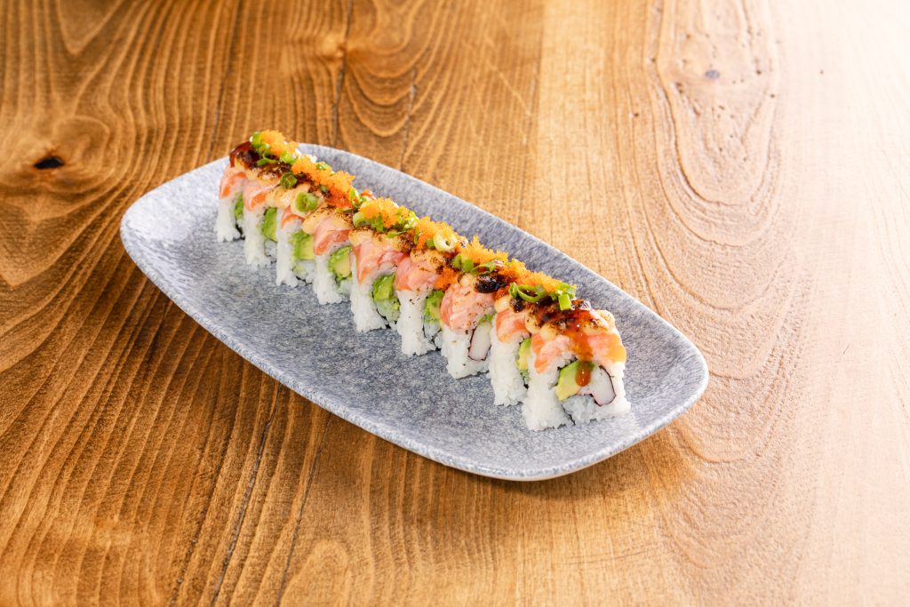 Hang Loose Roll on plate